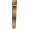 Ekena Millwork Funston Arts & Crafts Rough Sawn Bracket, Western Red Cedar, 6"W x 38"D x 44"H BKT06X38X44FST03RWR - alternate 2